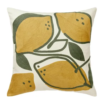 Limone Kissenbezug 50 x 50cm - Castle beige - Broste Copenhagen