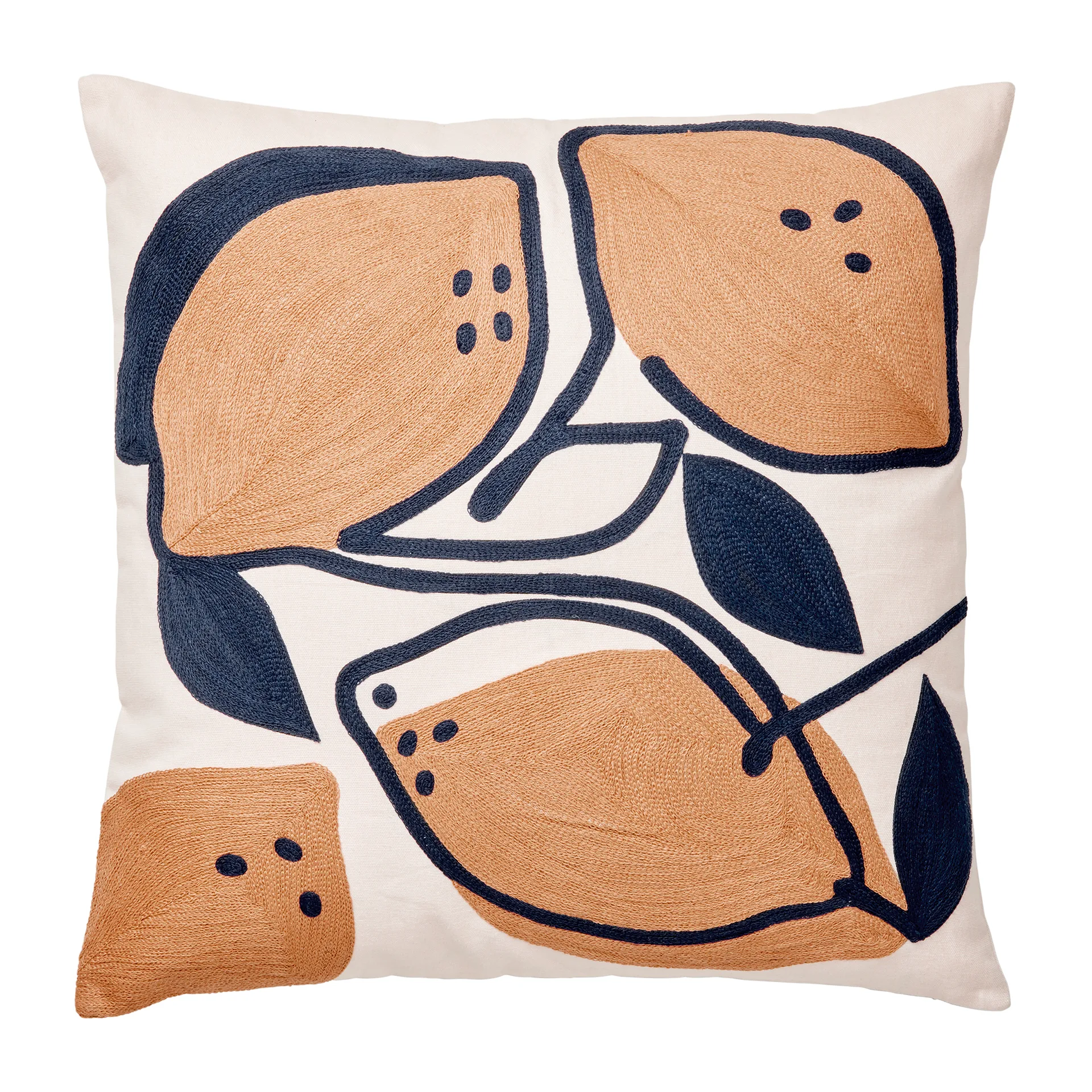 Limone Kissenbezug 50 x 50cm, Peach pink Broste Copenhagen