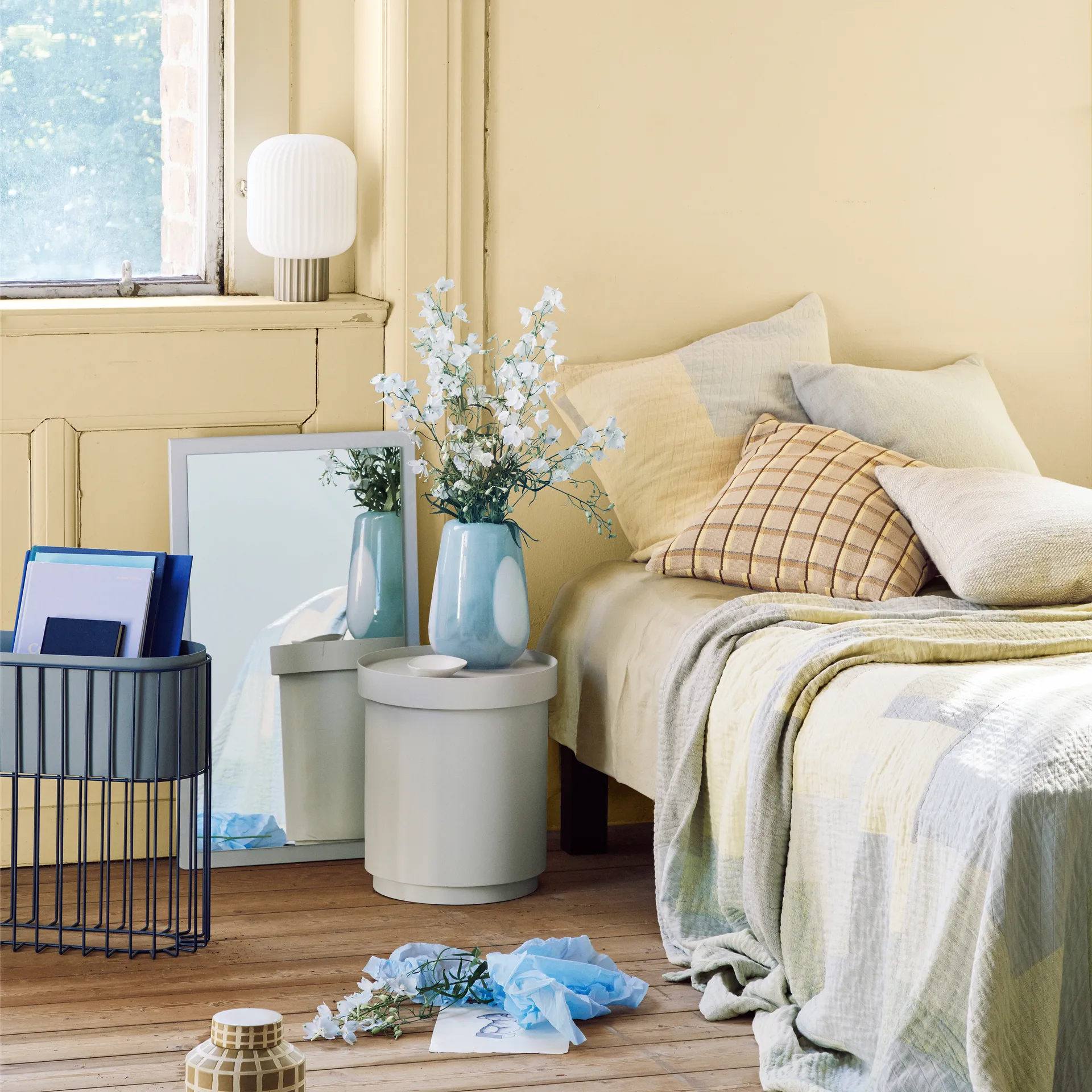 Lolly Tischleuchte, Sand-weiß-30cm Broste Copenhagen