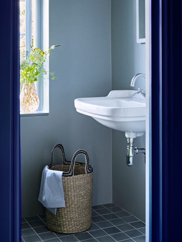 Lykke Korb 3 Teile - Natural-blue - Broste Copenhagen