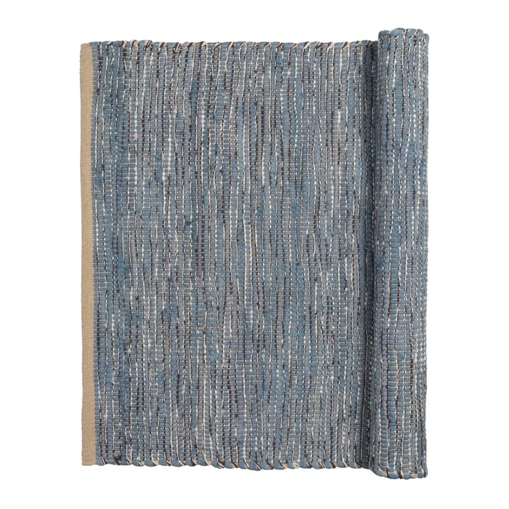 Magda Baumwollteppich 80 x 250cm - Flint stone blue - Broste Copenhagen