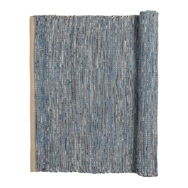 Magda Baumwollteppich 80 x 250cm, Flint stone blue Broste Copenhagen