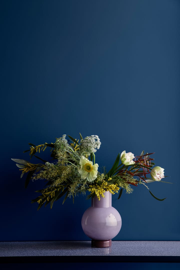 Mari Vase 27cm - Orchid hush-puce aubergine - Broste Copenhagen