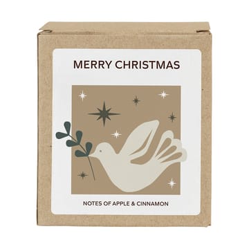Merry Christmas Duftkerze 32 h - White - Broste Copenhagen