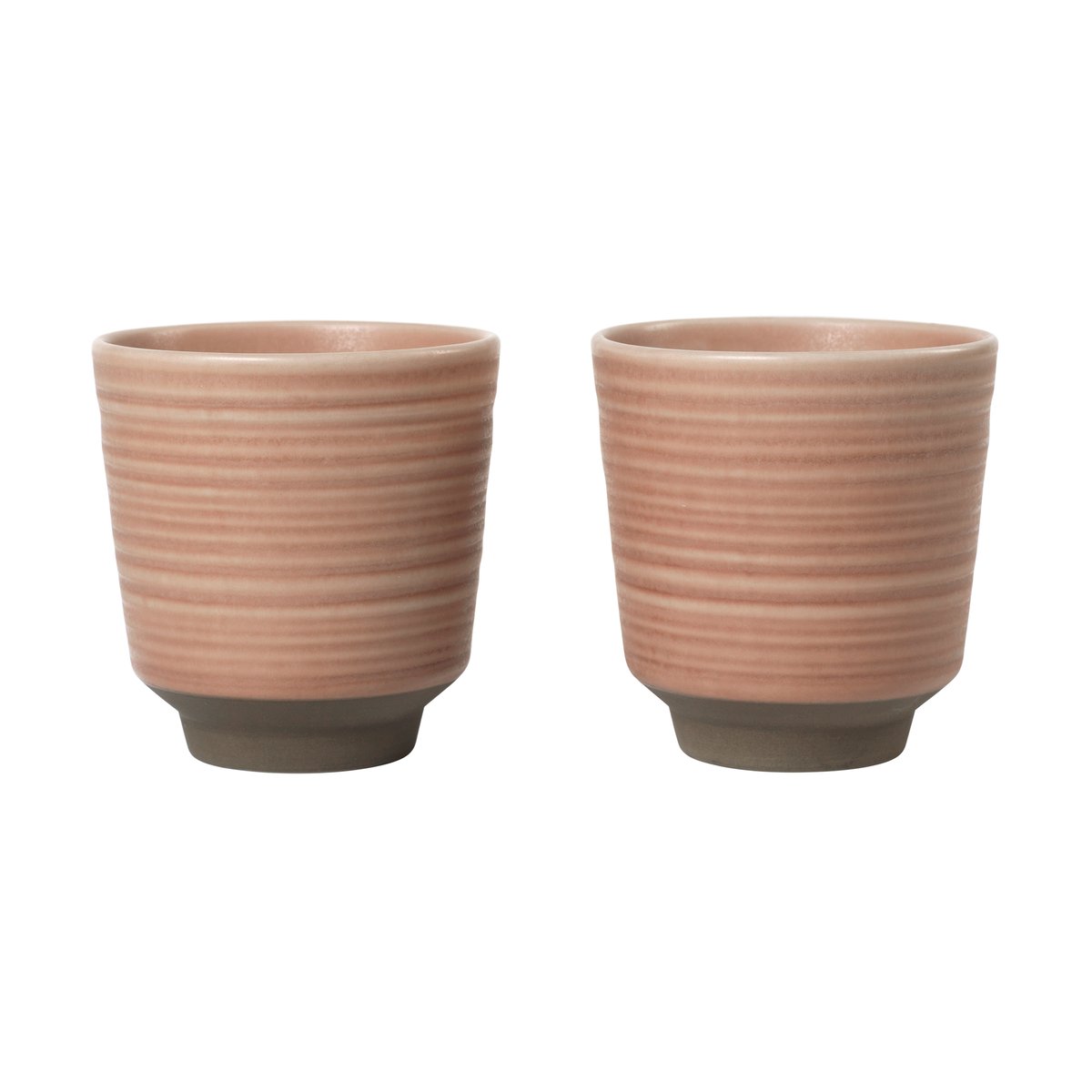 Broste Copenhagen Miko Becher 15 cl 2er-Pack Dusty pink
