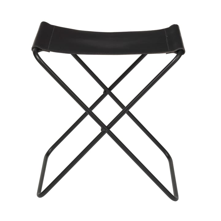 Nola Klapphocker Leder - Schwarz, 45cm - Broste Copenhagen