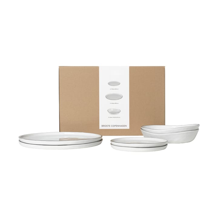 Nordic Salt Dinnerset für Zwei - 6 Teile - Broste Copenhagen