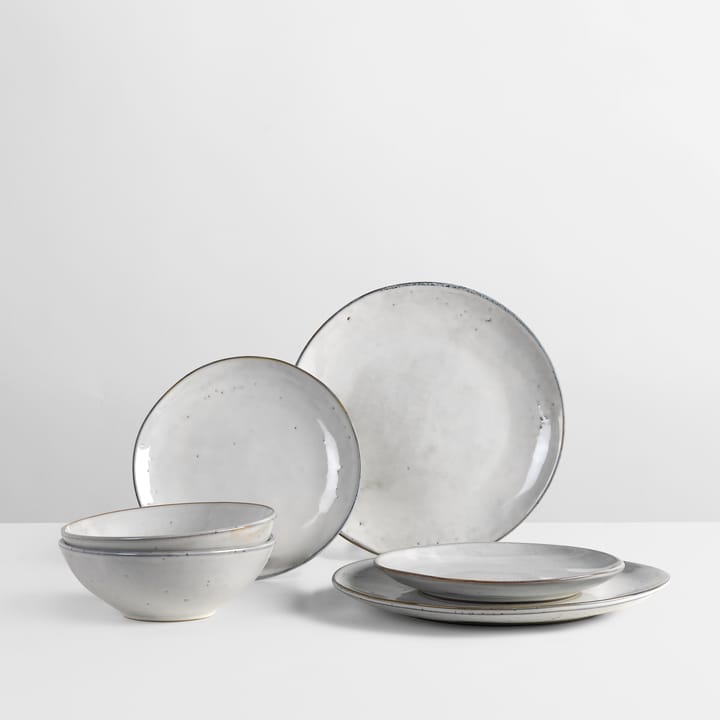 Nordic Sand Dinnerset für Zwei - 6 Teile - Broste Copenhagen