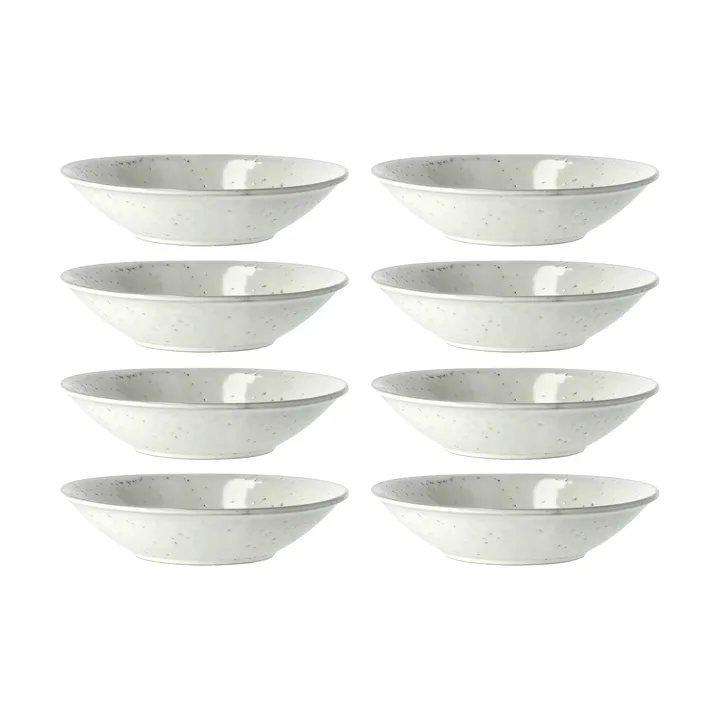 Nordic Sand Pastateller Ø22,5 cm 8er-Pack - Broste Copenhagen