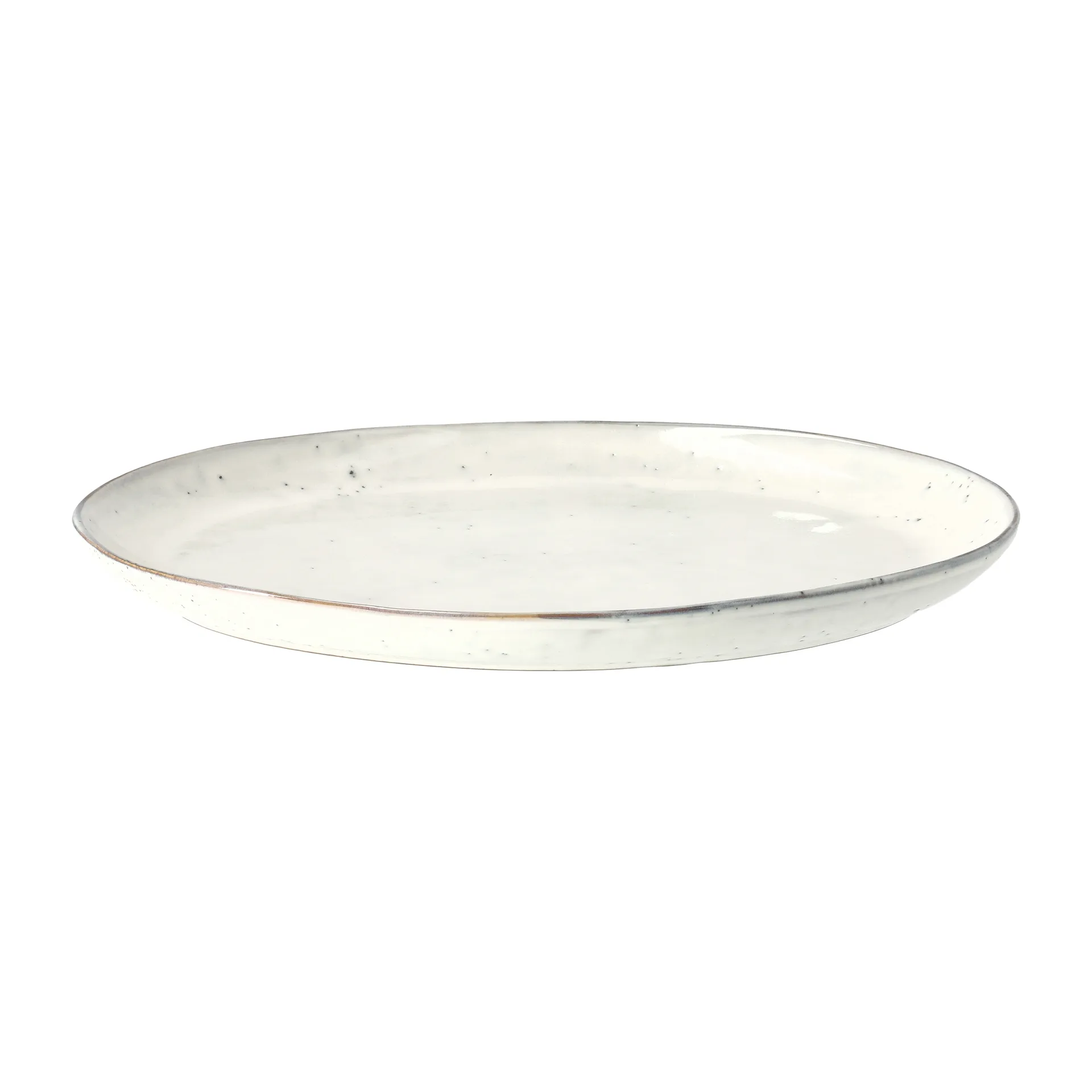 Nordic Sand Servierteller oval, 26,5 x 35,5cm Broste Copenhagen