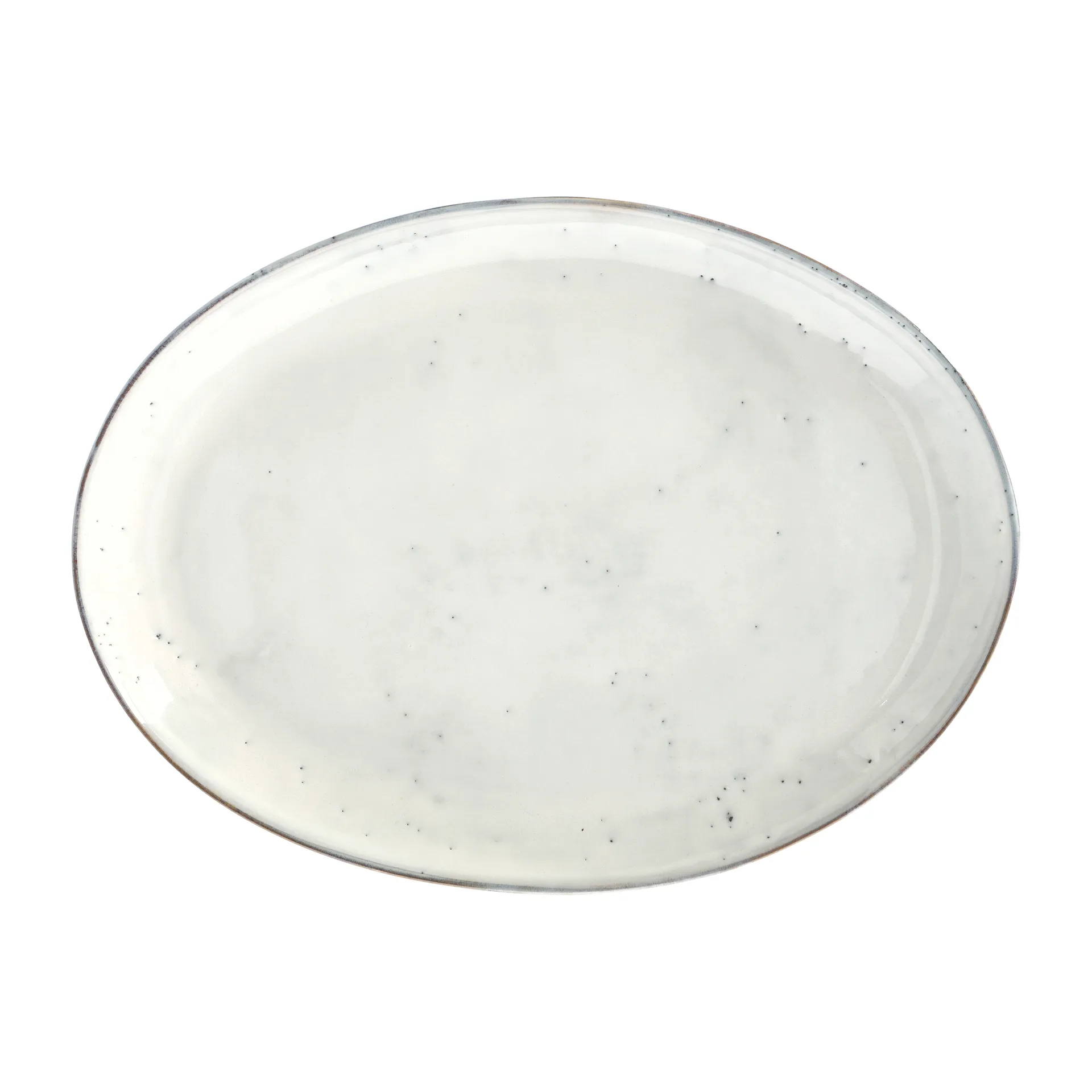 Nordic Sand Servierteller oval, 26,5 x 35,5cm Broste Copenhagen