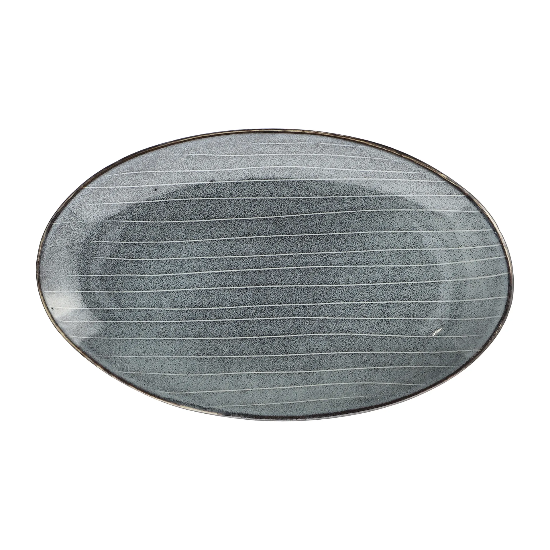 Nordic Sea Servierteller oval, 13,6 x 22cm Broste Copenhagen