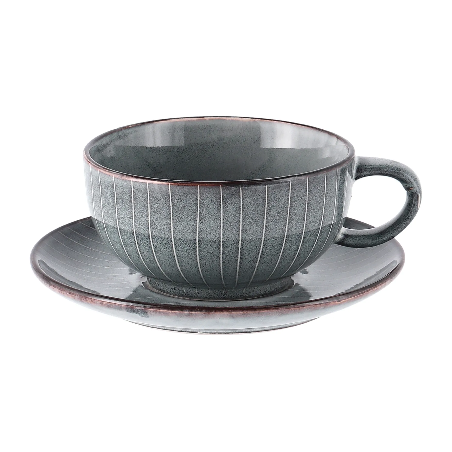 Nordic Sea Tasse mit Untertasse