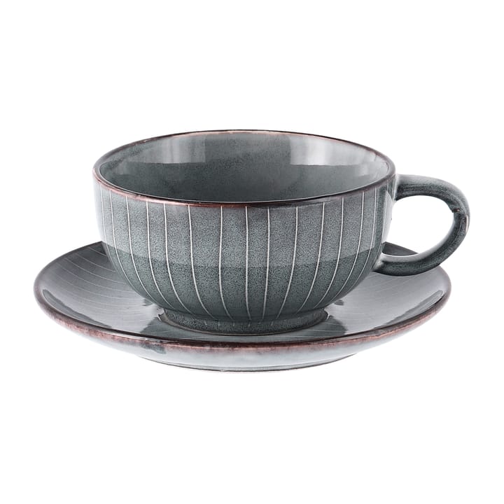 Nordic Sea Tasse mit Untertasse - 5,8cm - Broste Copenhagen