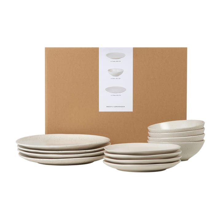 Nordic Vanilla Geschirr-Set - 12 Teile - Broste Copenhagen