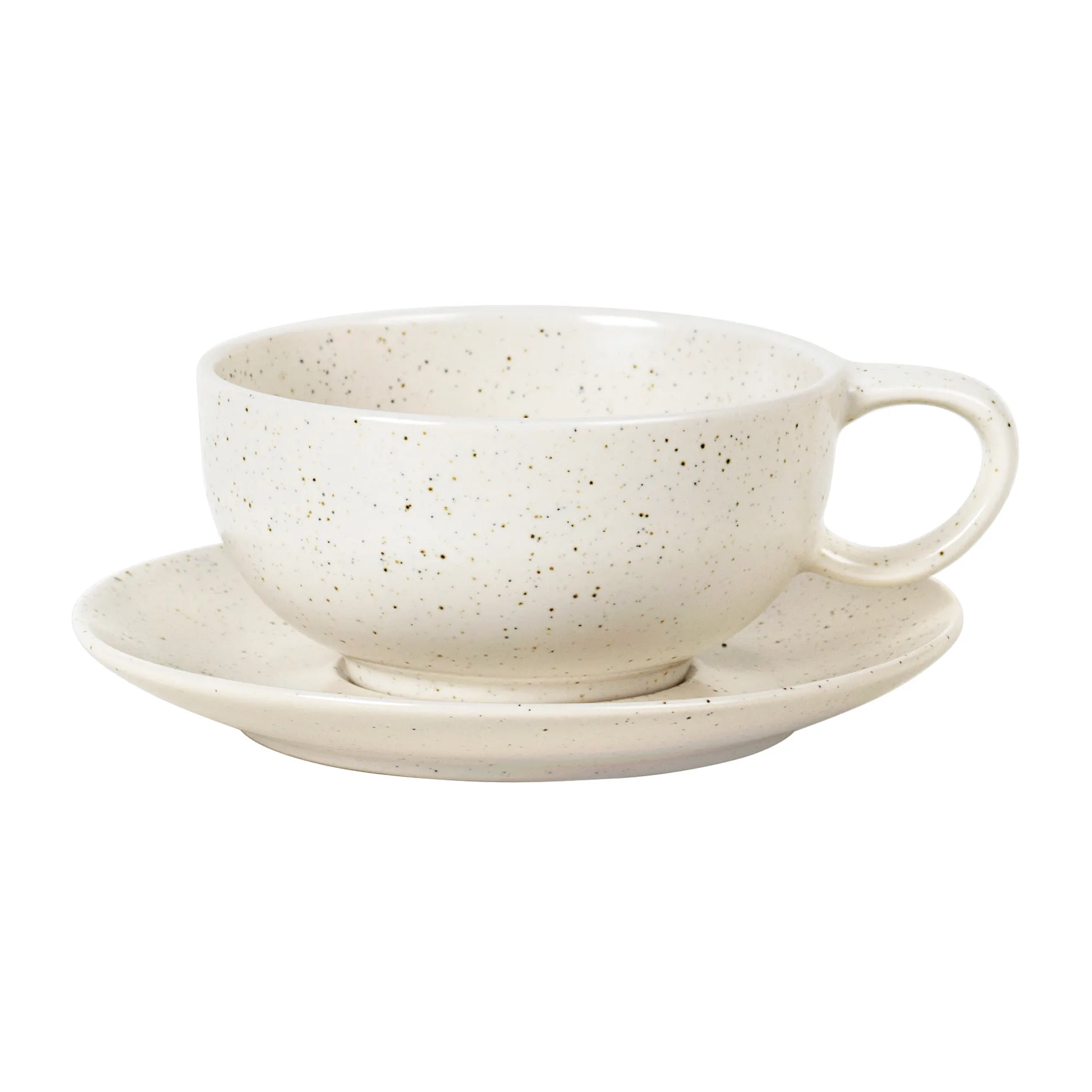 Nordic Vanilla Tasse 25cl, Cream with grains Broste Copenhagen