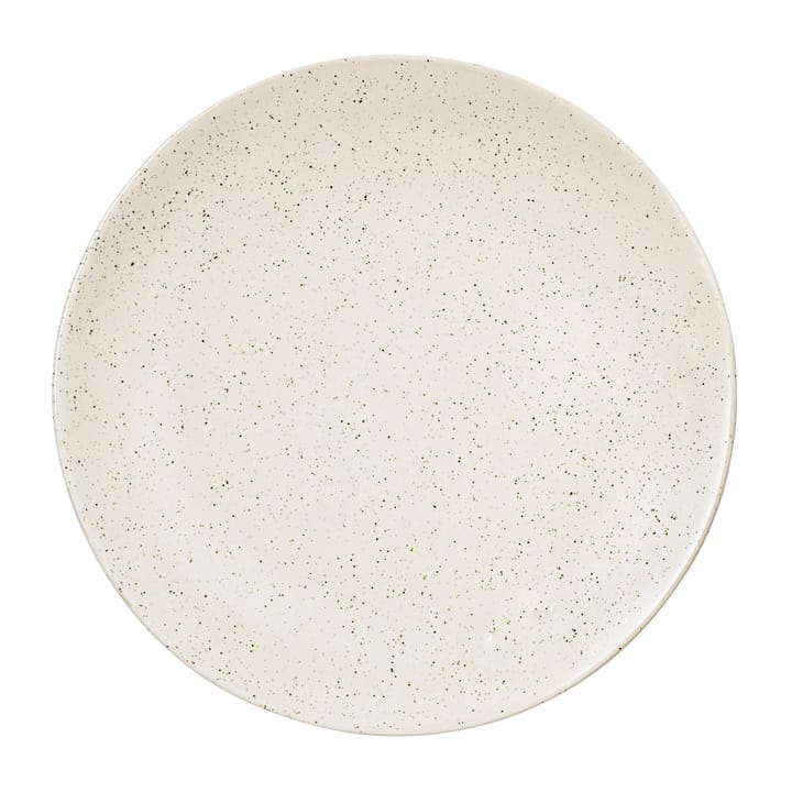 Nordic Vanilla Teller Ø26cm - Cream with grains - Broste Copenhagen