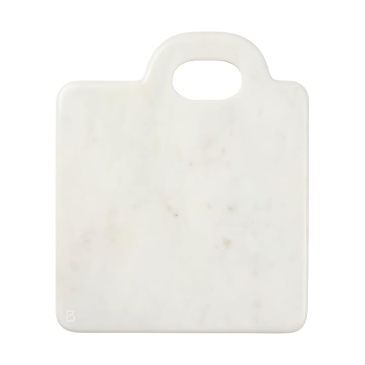 Olina Schneidebrett 26x30 cm - White marble - Broste Copenhagen