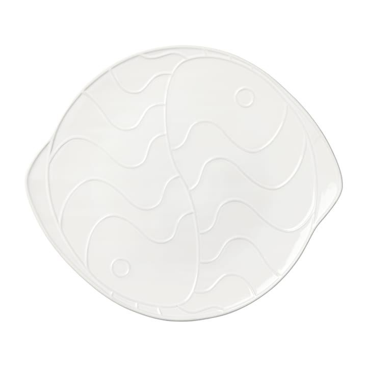 Pesce Teller 30 x 34,6cm - Transparent white - Broste Copenhagen