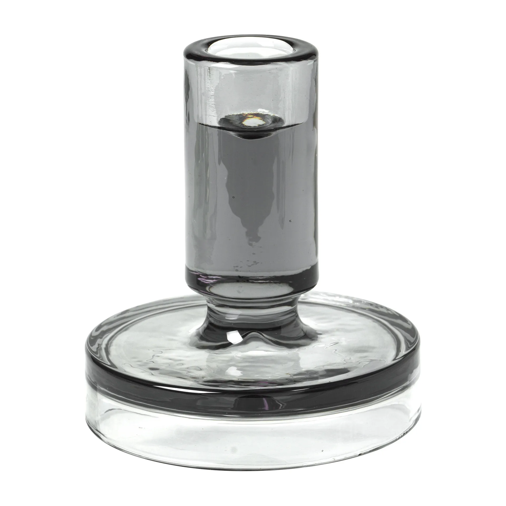 Petra Kerzenhalter smoked pearl dark grey, 11cm Broste Copenhagen