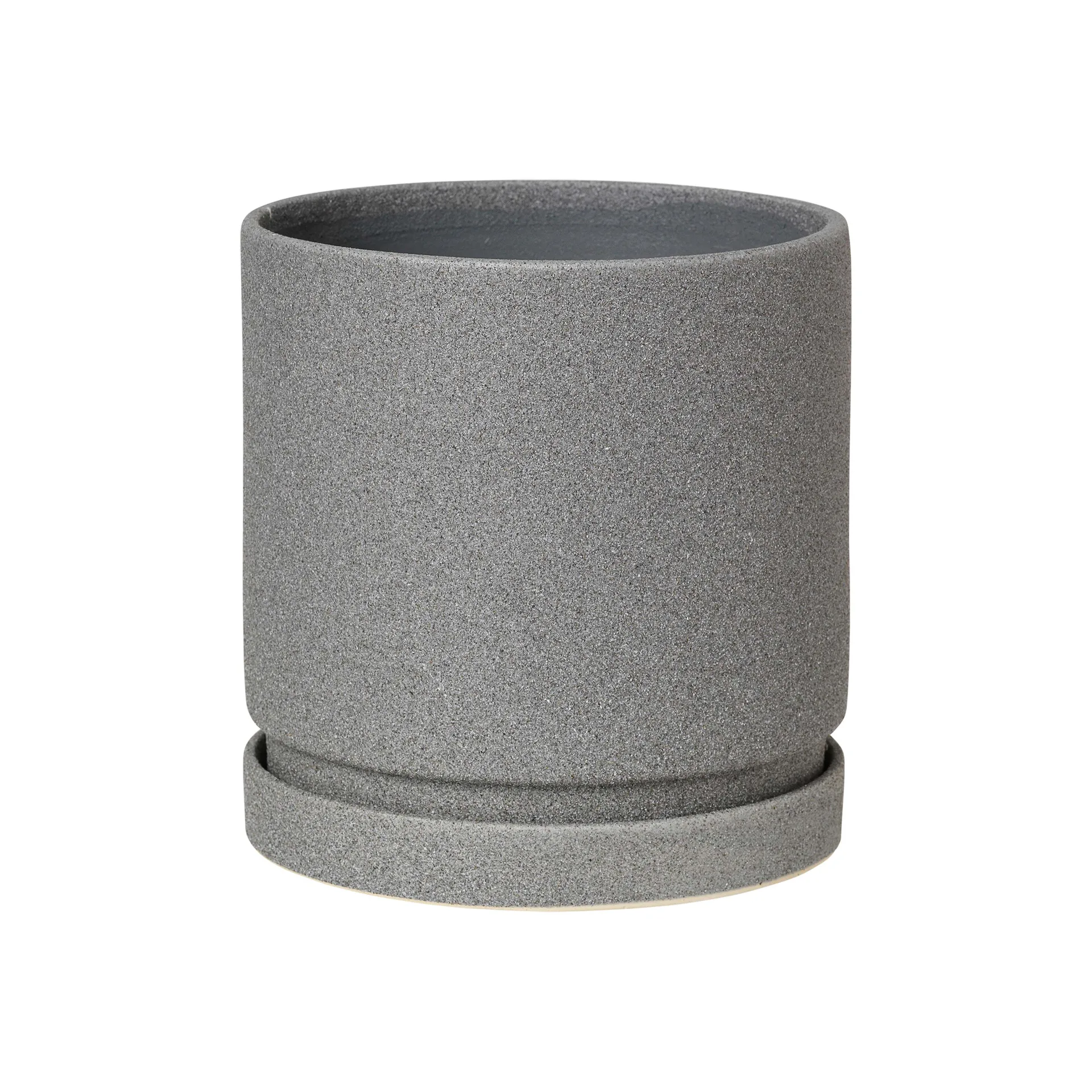 Polaris Blumentopf mit Untersetzer Ø20cm, Tradewinds blue Broste Copenhagen