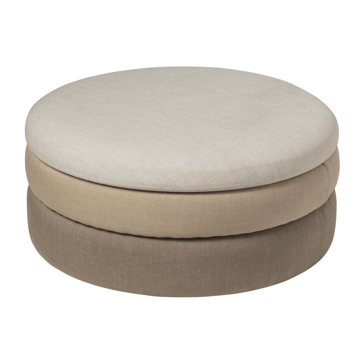 Broste Copenhagen Pond Pouf 30 cm Beige shades