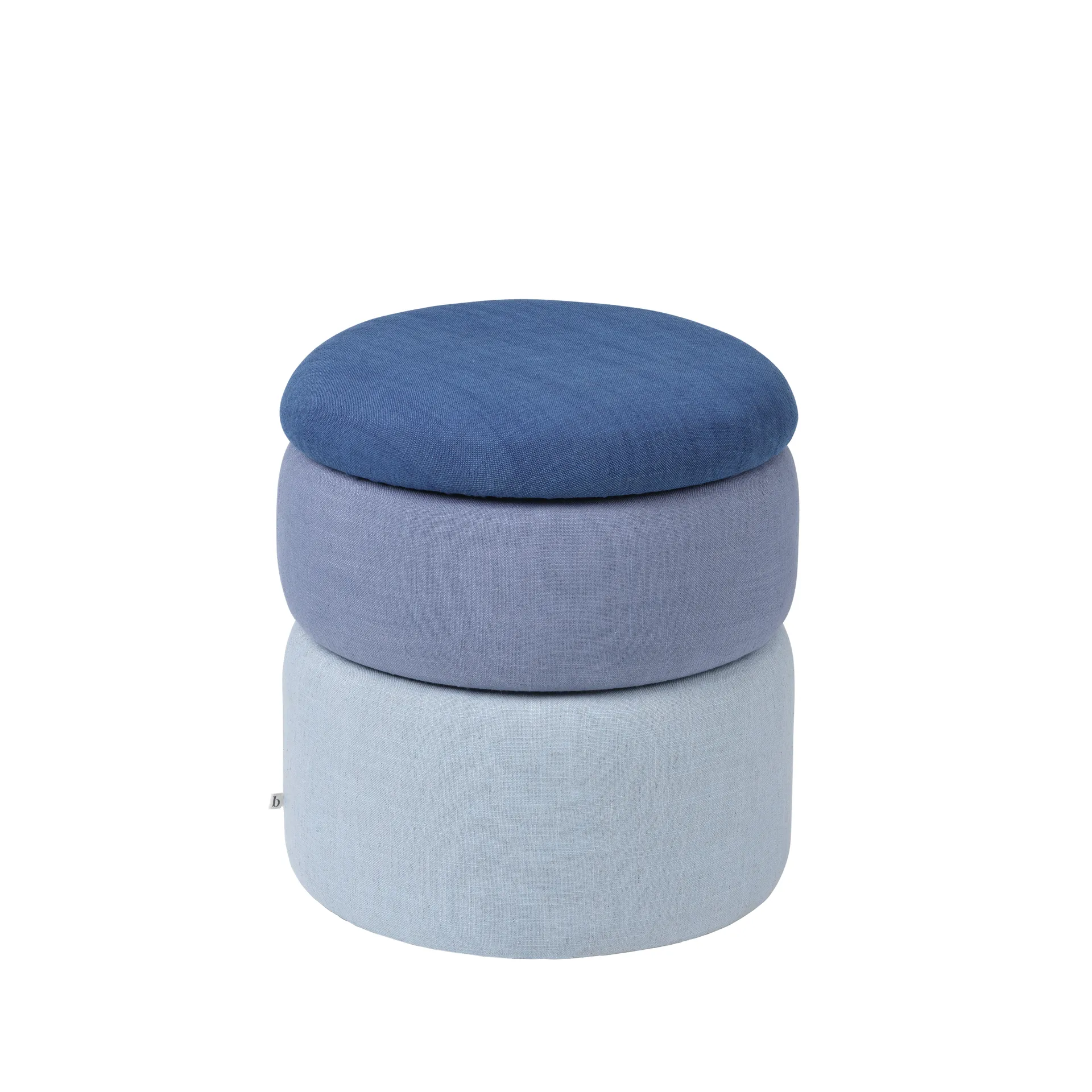 Pond Pouf 42cm, Blue shades Broste Copenhagen