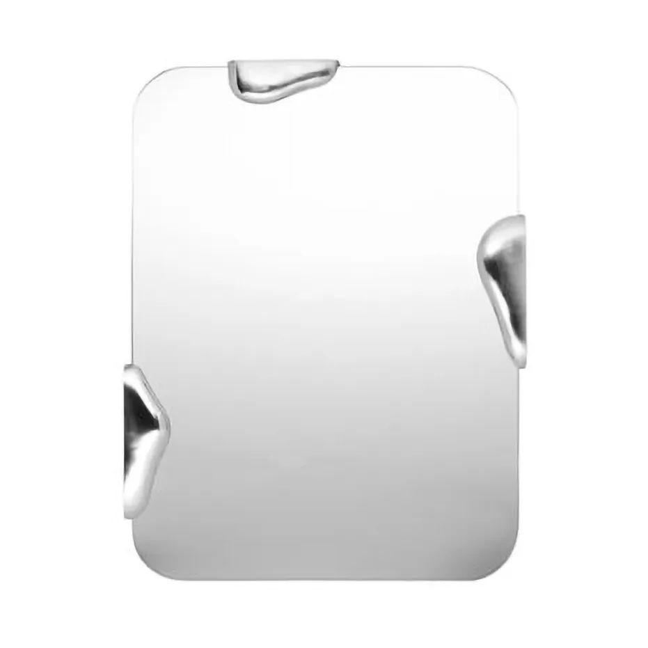 Broste Copenhagen Roberta Spiegel S 46x60 cm Silber