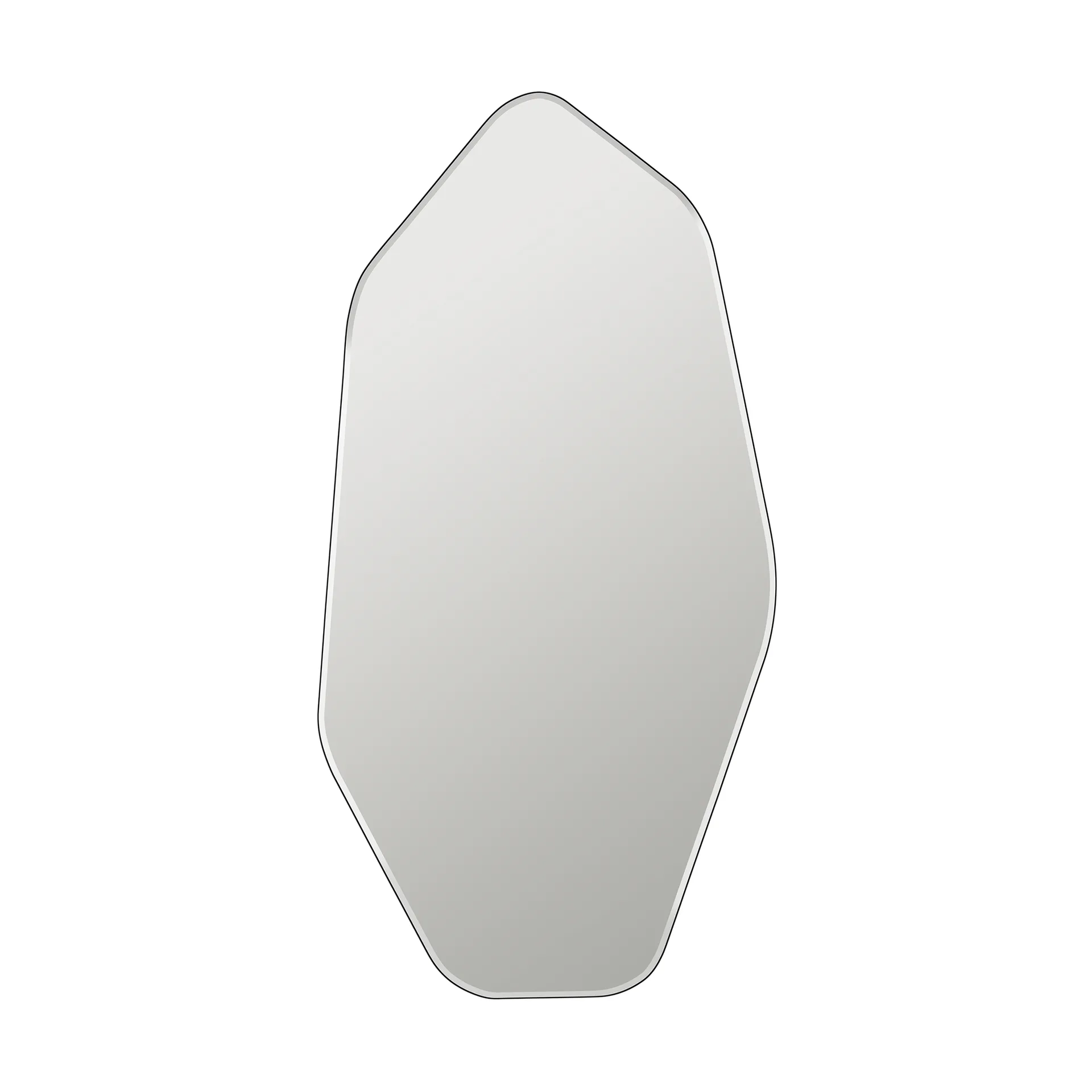 Ruby Wandspiegel 120x60 cm, Clear-Black Broste Copenhagen