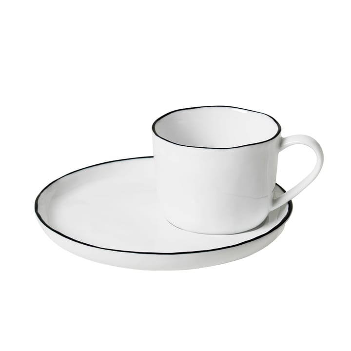 Salt Tasse inkl. Untertasse - Klein, 5cm - Broste Copenhagen