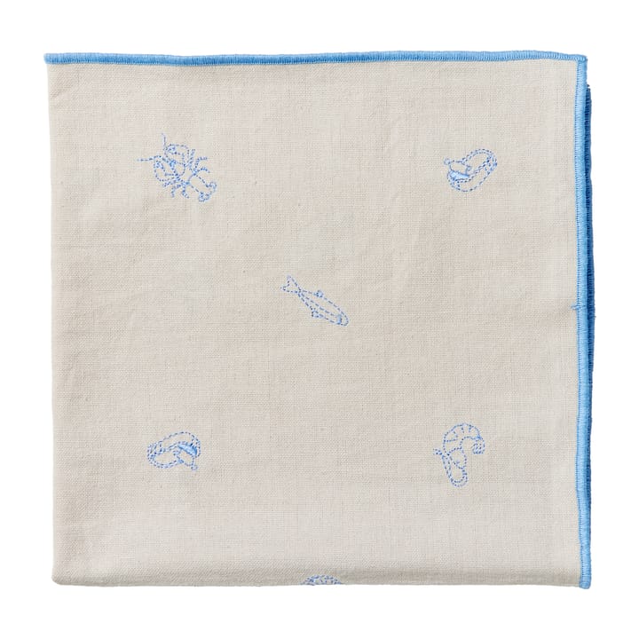 Sea Stoffserviette 45 x 45cm - Serenity blue - Broste Copenhagen