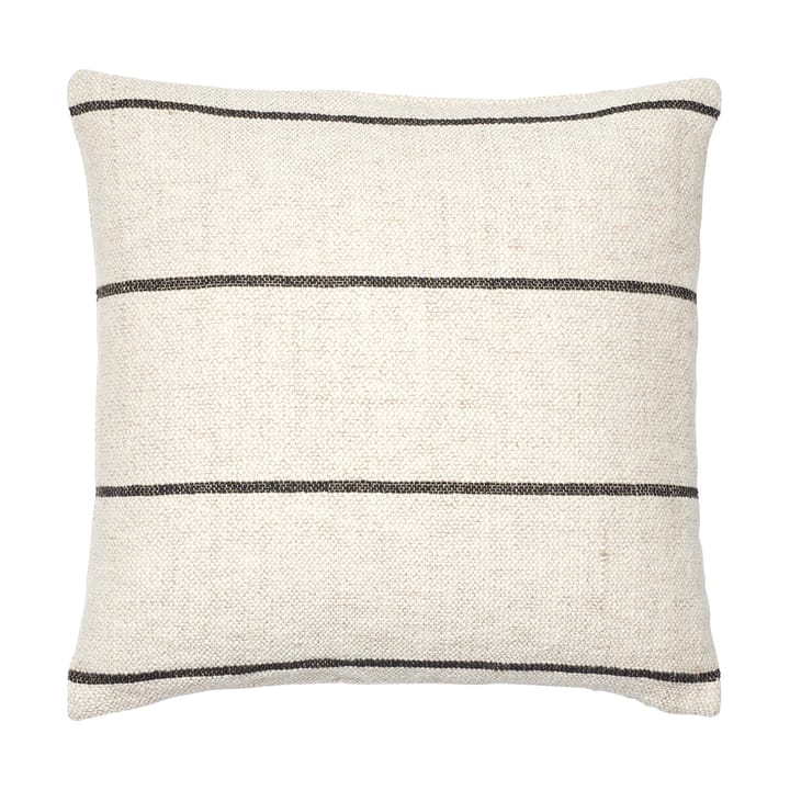 Sigrid Kissenbezug 50x50 cm - Light Beige-Black - Broste Copenhagen