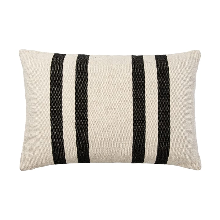 Sigrun Kissenbezug - Light beige-black, 40x60 cm - Broste Copenhagen