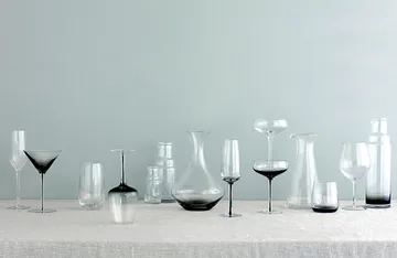 Smoke Karaffe 1,65 Liter - Klar-grau - Broste Copenhagen