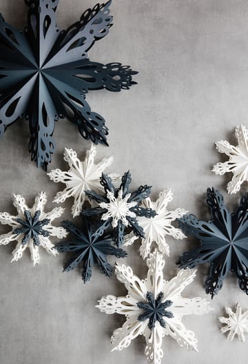 Snowflake Weihnachtsdekoration White - Ø15cm - Broste Copenhagen