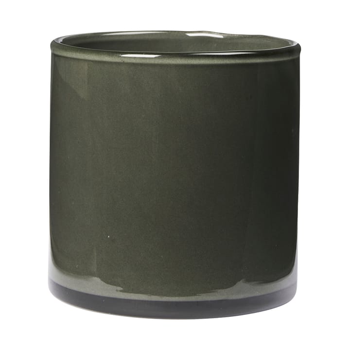 Solai Hurricane Kerzenlicht - Dark Green, Ø10 cm - Broste Copenhagen