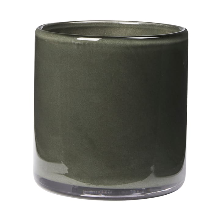 Solai Hurricane Kerzenlicht - Dark Green, Ø8 cm - Broste Copenhagen