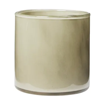 Solai Hurricane Kerzenlicht - Light Green, Ø10 cm - Broste Copenhagen