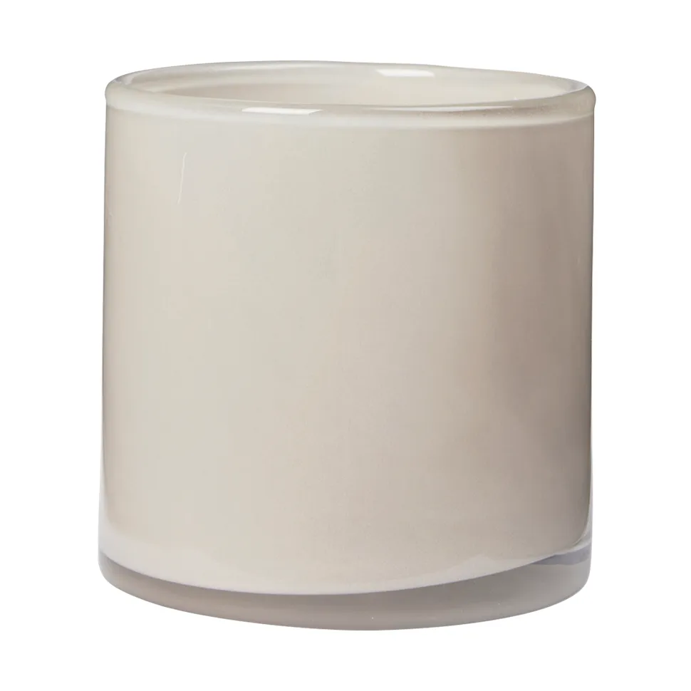 Solai Hurricane Kerzenlicht, Taupe Warm Grey, Ø10 cm Broste Copenhagen