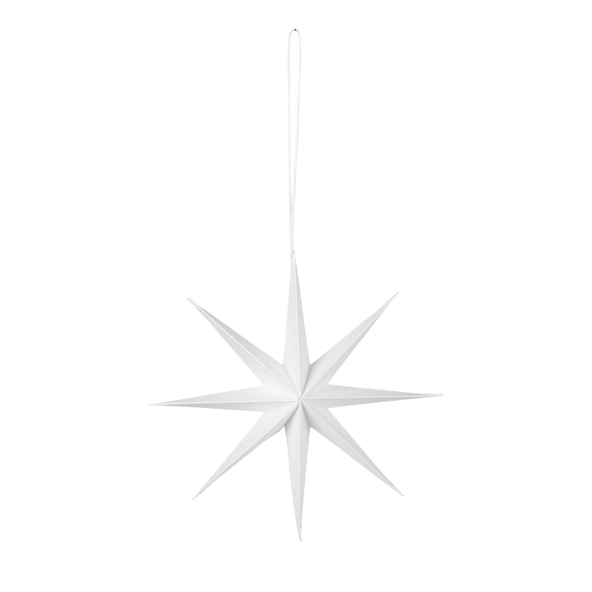 Star Papierstern Ø15cm, White Broste Copenhagen