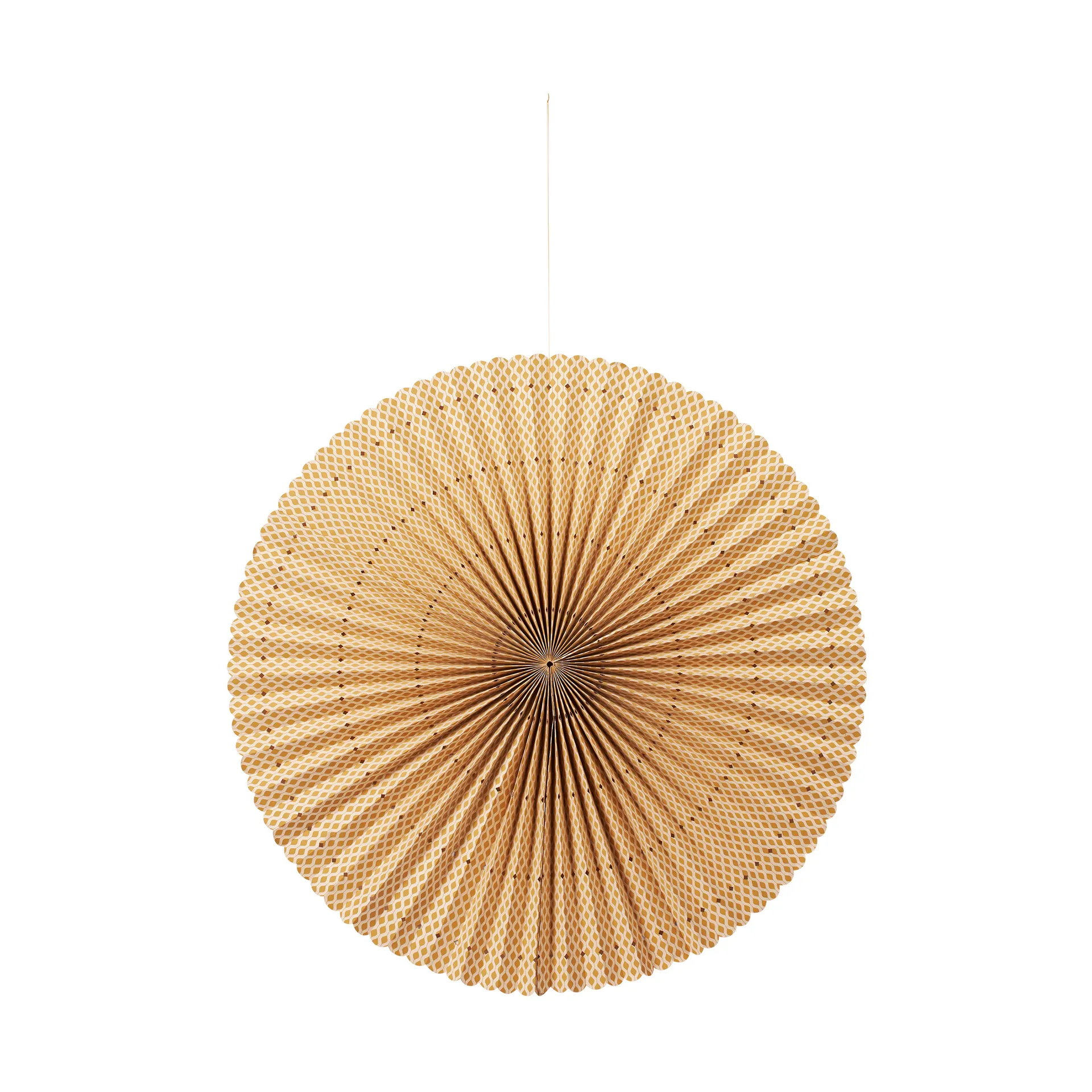 Stella rosette Adventsstern L Ø60 cm, Harvest gold-natural Broste Copenhagen