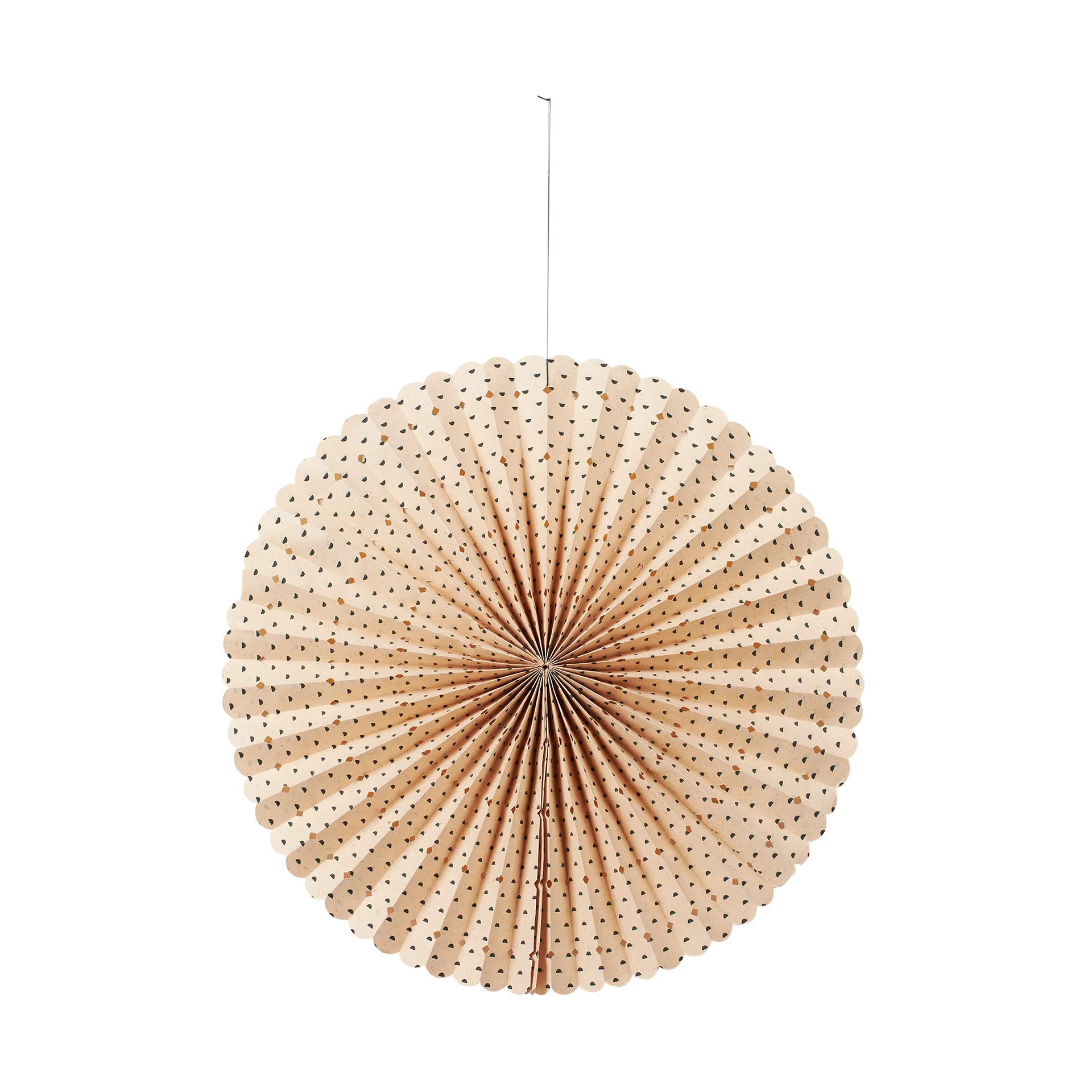 Stella rosette Adventsstern M Ø43 cm, Natural-forest green Broste Copenhagen