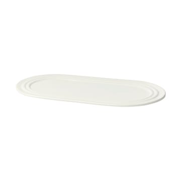 Stevns Teller oval 27,5 cm - Chalk White - Broste Copenhagen