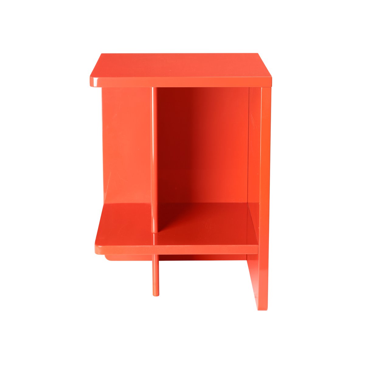 Broste Copenhagen Tenna Nachttisch links Pureed pumpkin orange