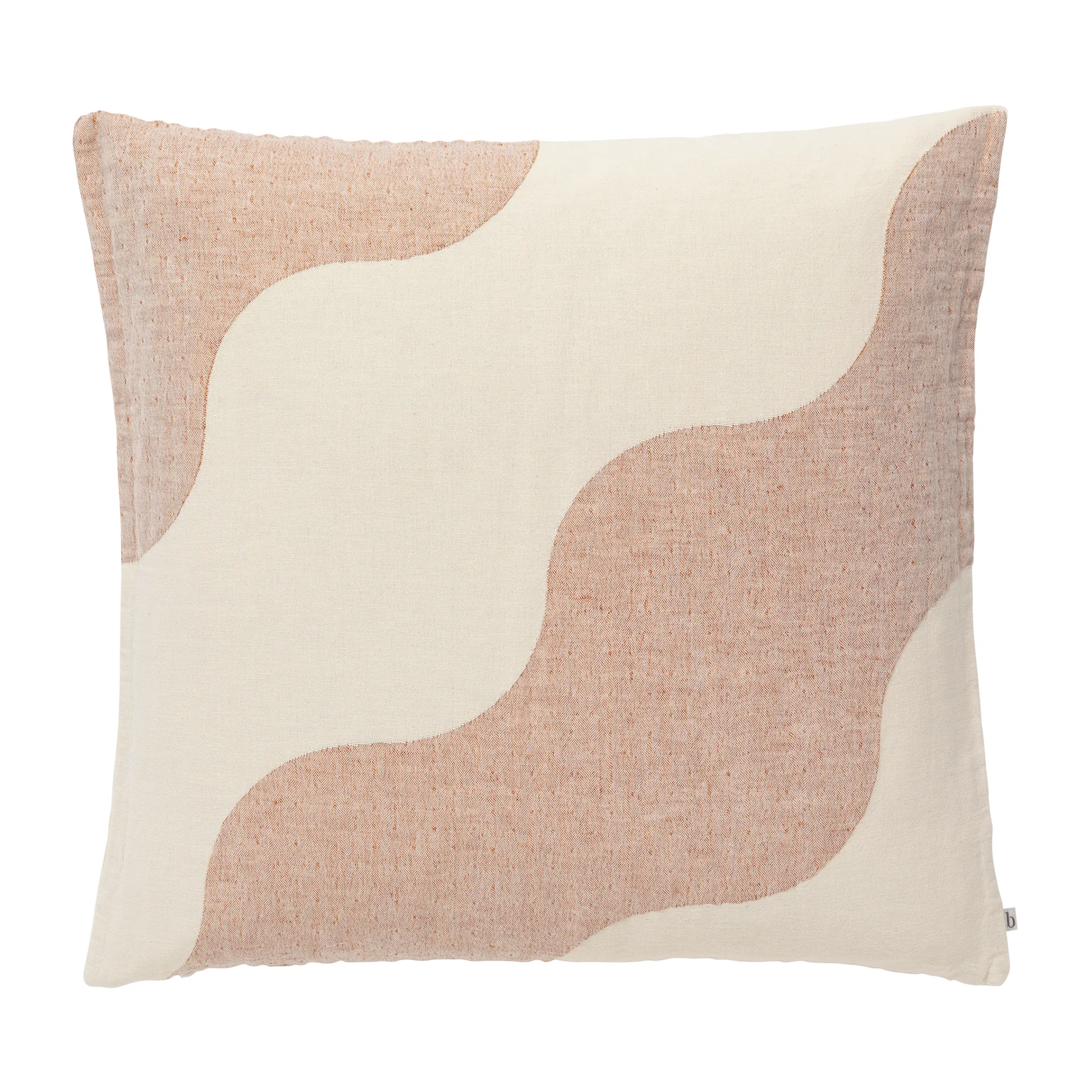 Tide Kissenbezug 50 x 50cm, Caramel brown Broste Copenhagen