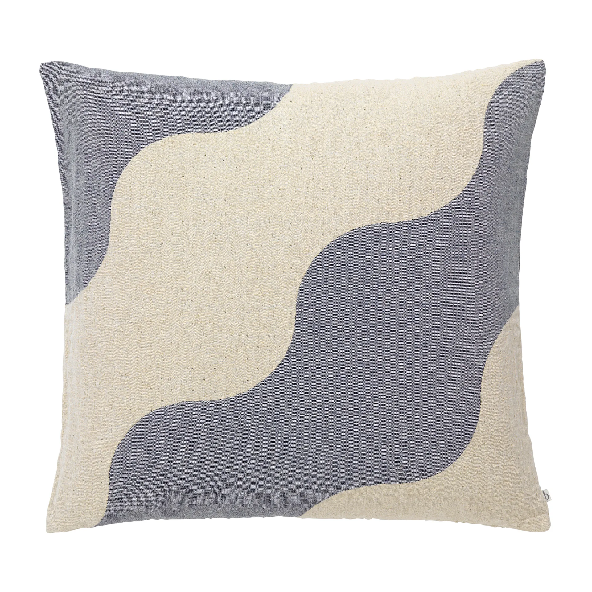 Tide Kissenbezug 50 x 50cm, Maritime blue Broste Copenhagen