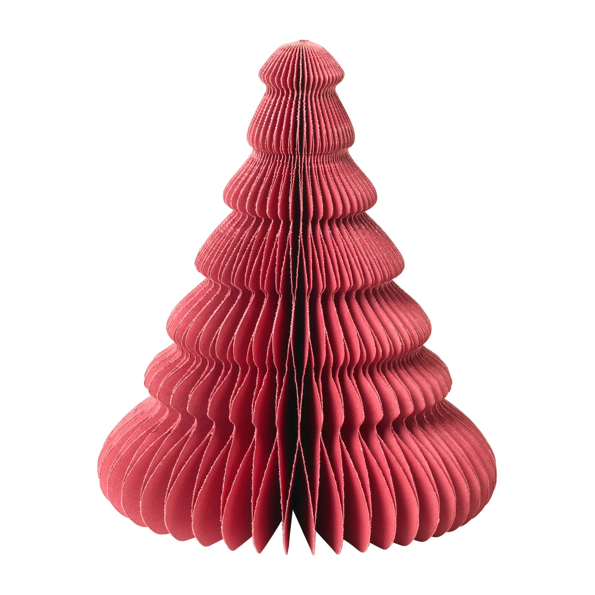 Tree Papier-Tannenbaum 15cm, Pompeian red Broste Copenhagen