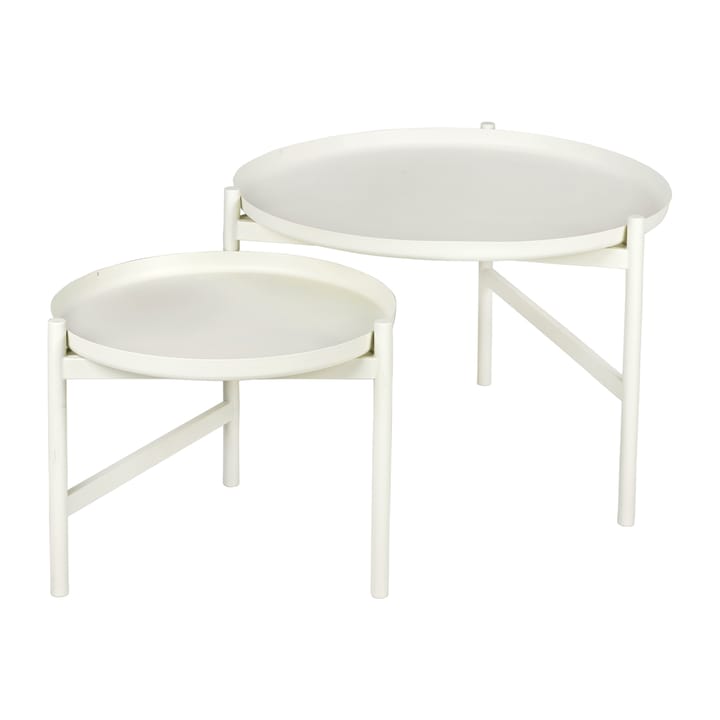 Turner table Beistelltisch Ø70cm - White - Broste Copenhagen