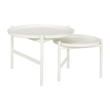 Turner table Beistelltisch Ø70cm - White - Broste Copenhagen