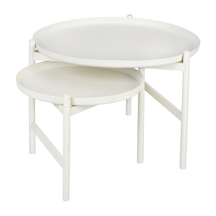 Turner table Beistelltisch Ø70cm - White - Broste Copenhagen